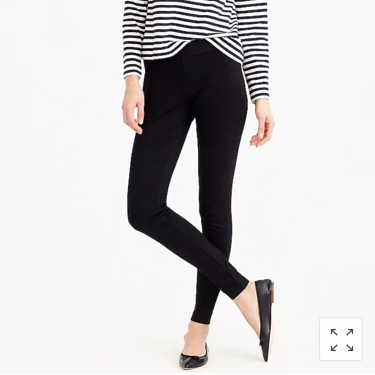 J.Crew Black Pixie Pants